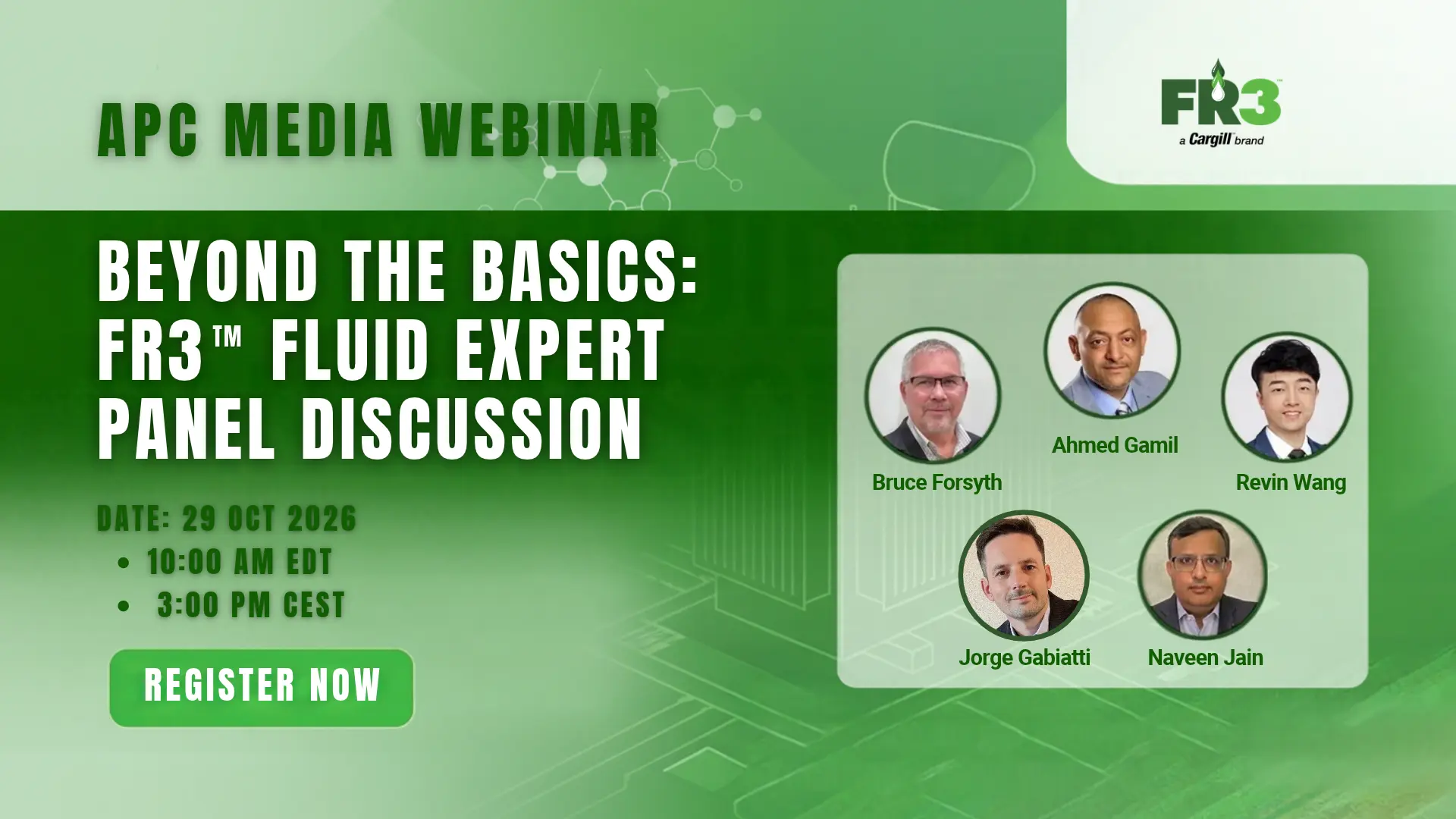 FR3™ fluid expert panel discussion